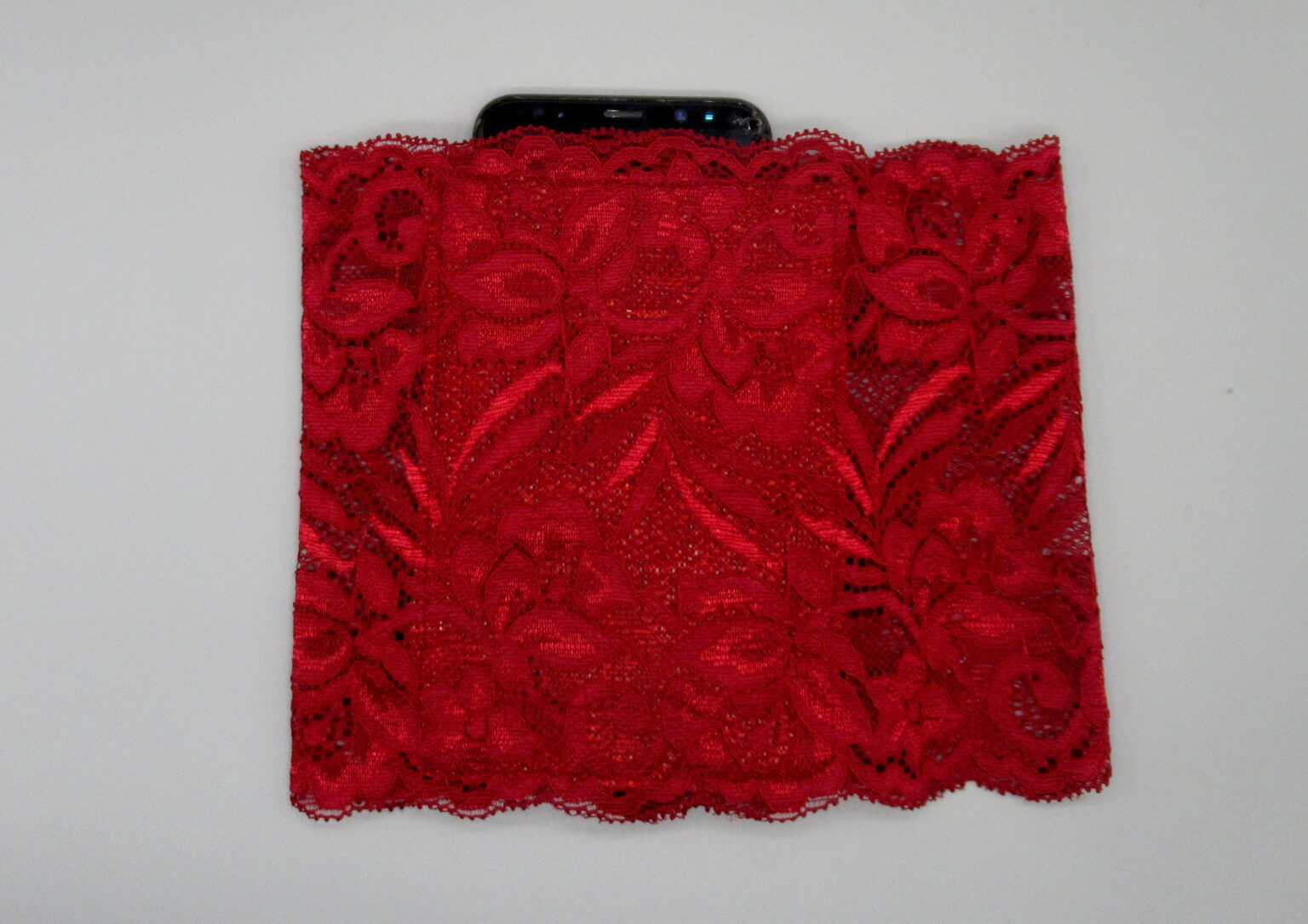 Lace Pocket Garter. Hands Free Pocket Pouch Garter. GracefulGarters