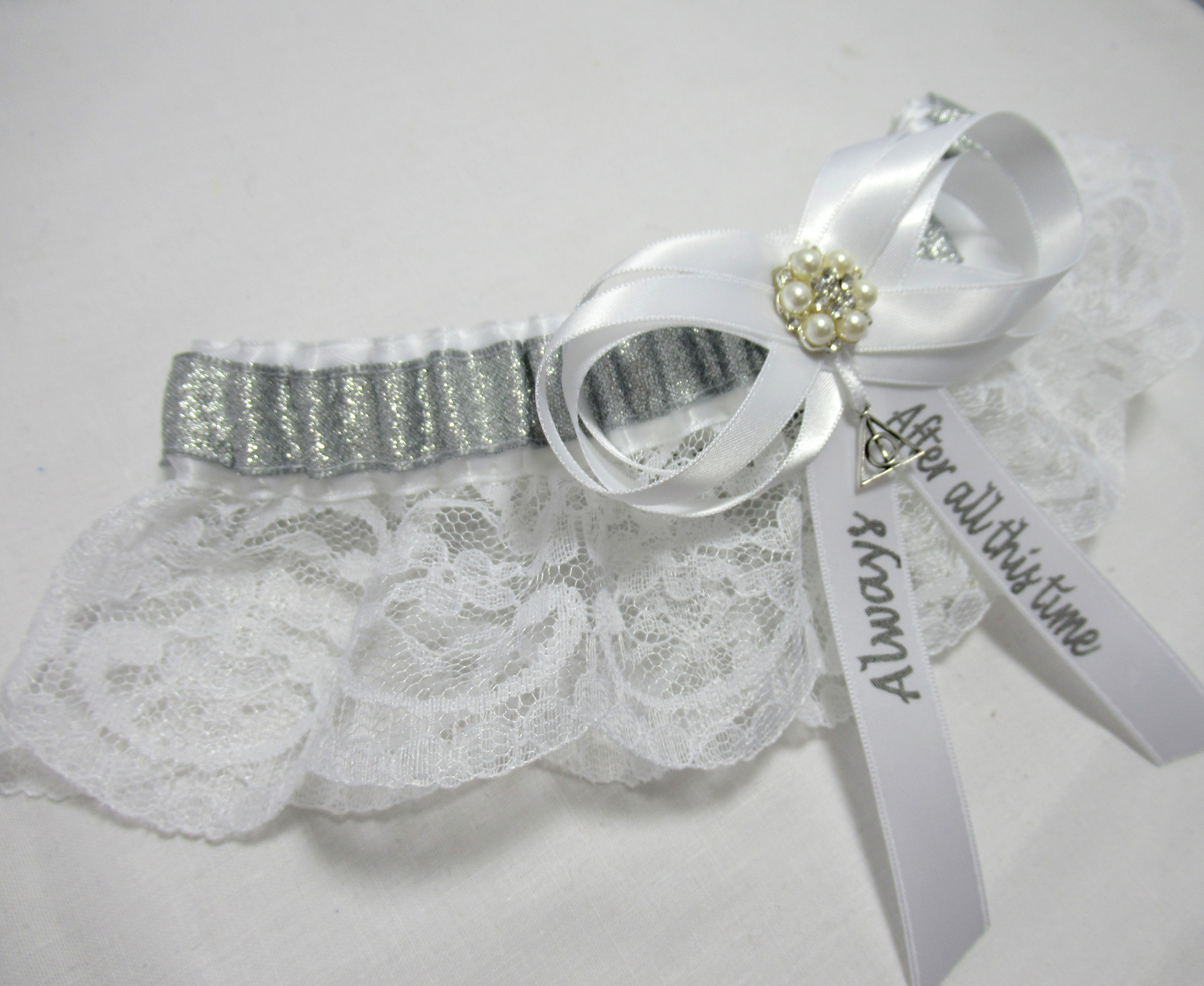 Harry Potter Themed After All This Time Always Lace Bridal Wedding