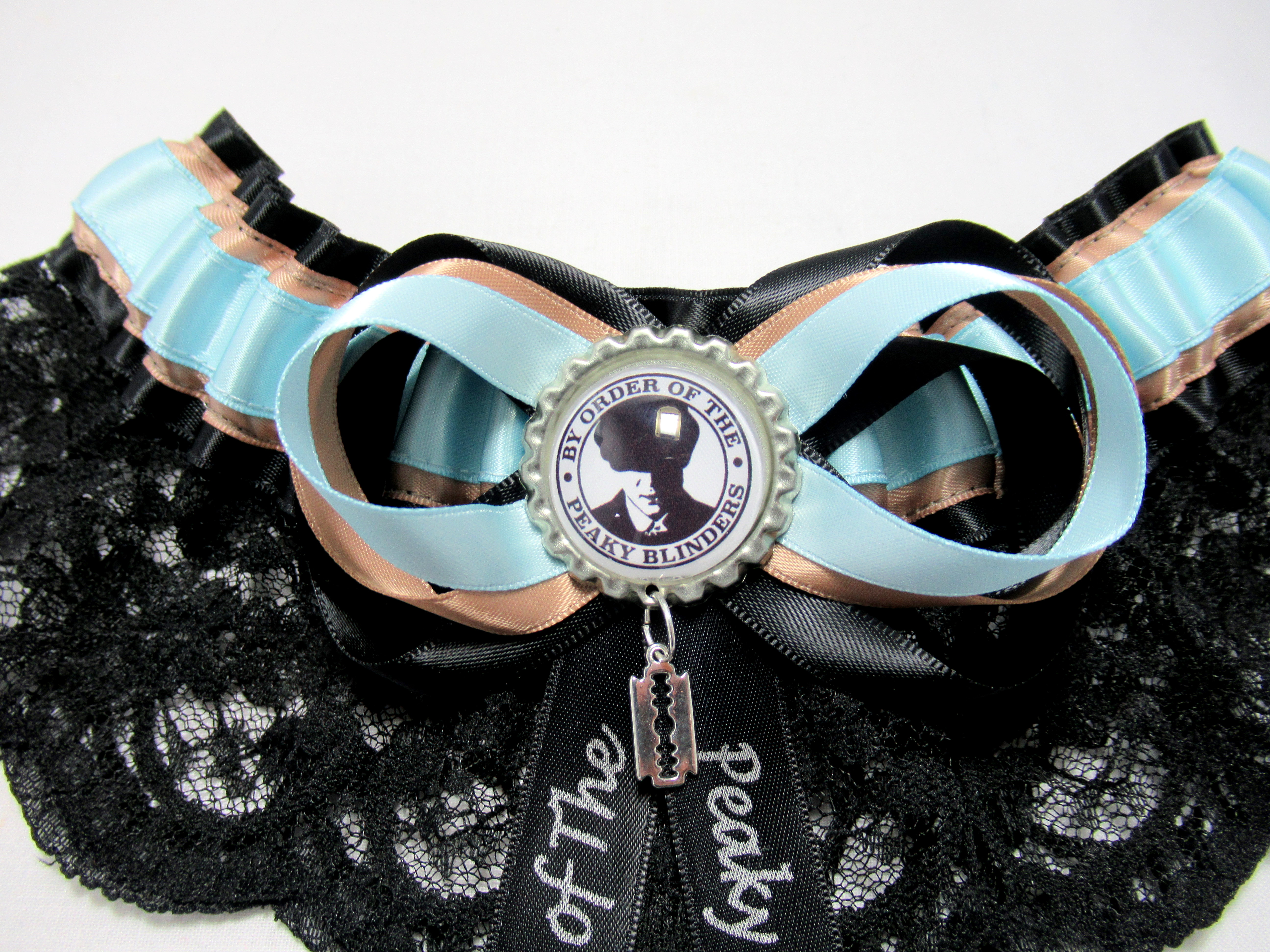 The Peaky Blinders Lace Bridal Wedding Garter GracefulGarters