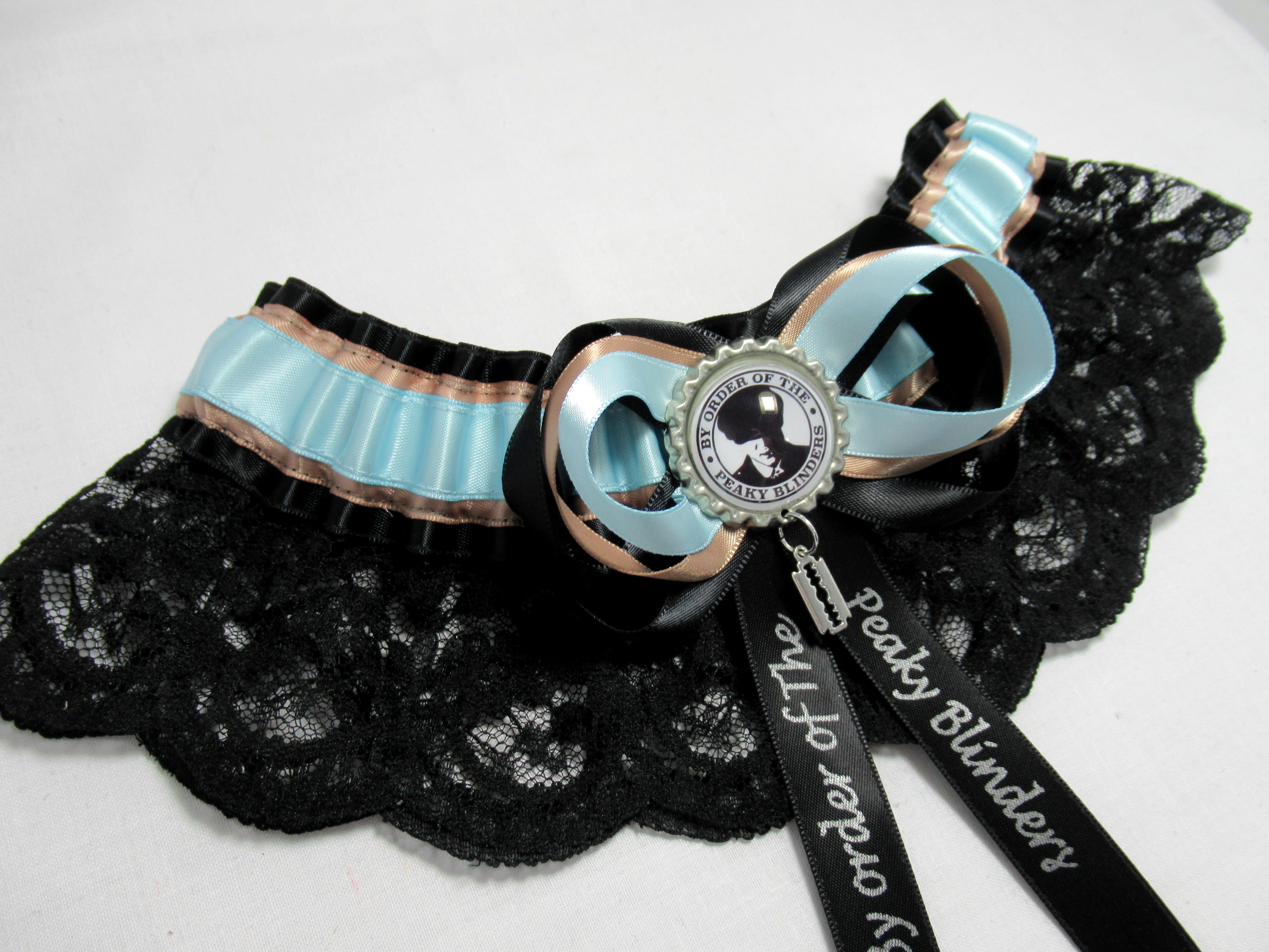 The Peaky Blinders Lace Bridal Wedding Garter GracefulGarters