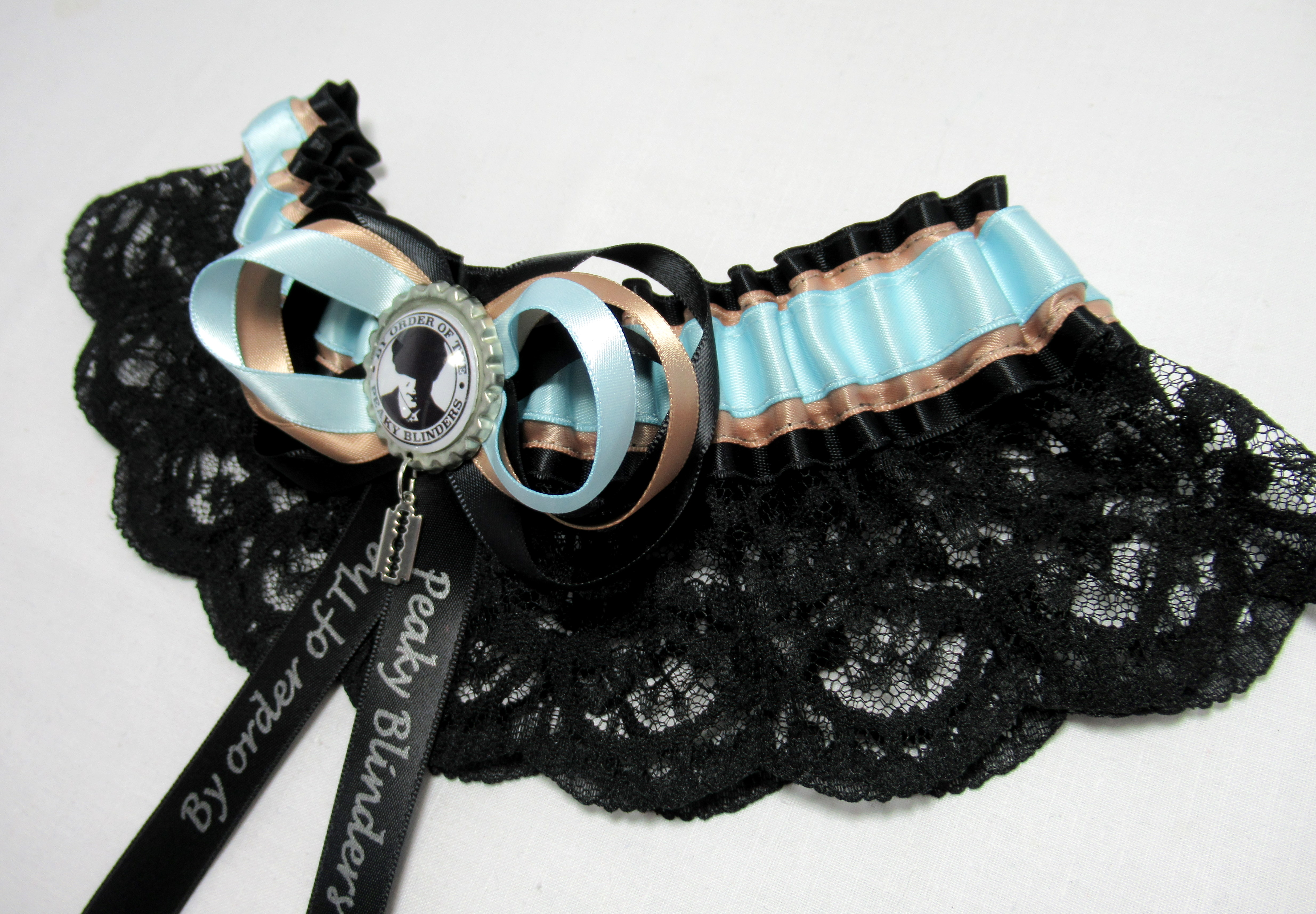 The Peaky Blinders Lace Bridal Wedding Garter GracefulGarters