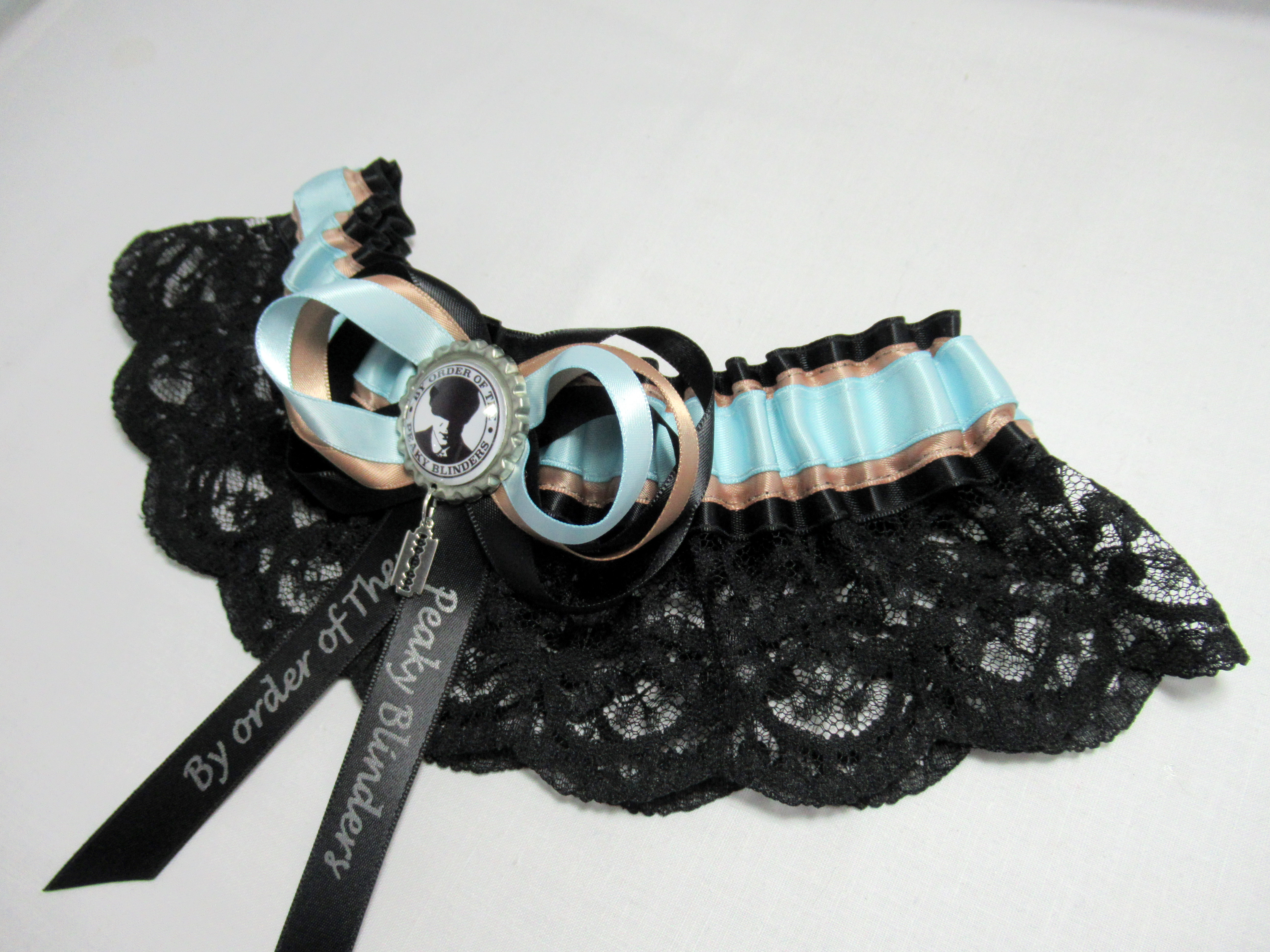 The Peaky Blinders Lace Bridal Wedding Garter GracefulGarters