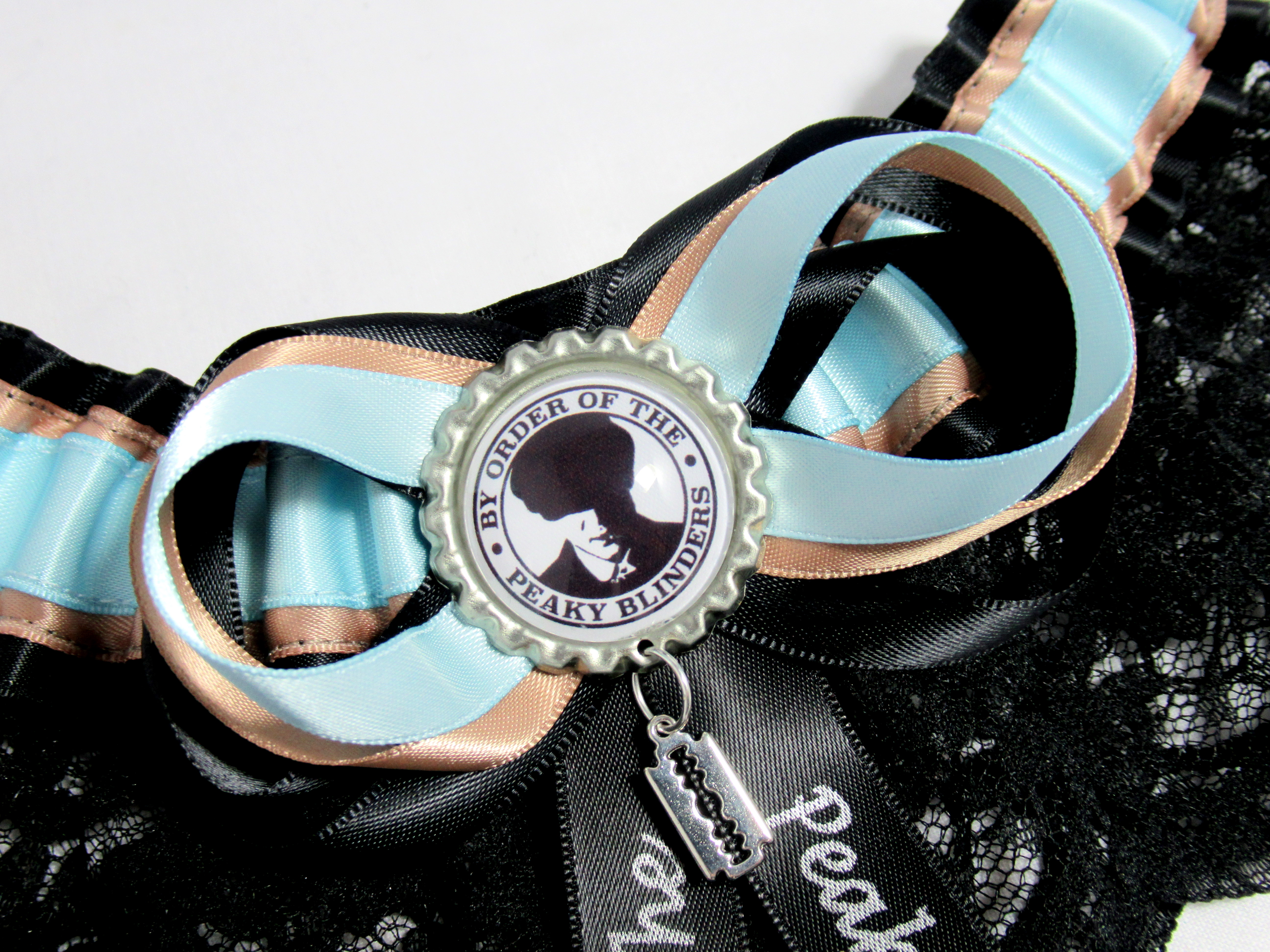 The Peaky Blinders Lace Bridal Wedding Garter GracefulGarters