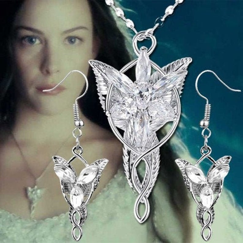 Galadriel Phial Necklace LOTR Lord of the Rings Hobbit Elven Elf Lórien  Royal | eBay